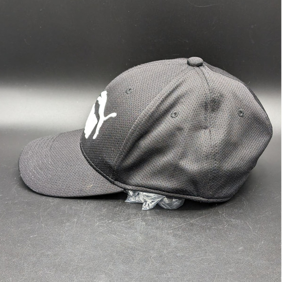 Mens Puma Hat Baseball Cap Fitted Large Extra Large Embroider Logo Stretch READ - Picture 4 of 9